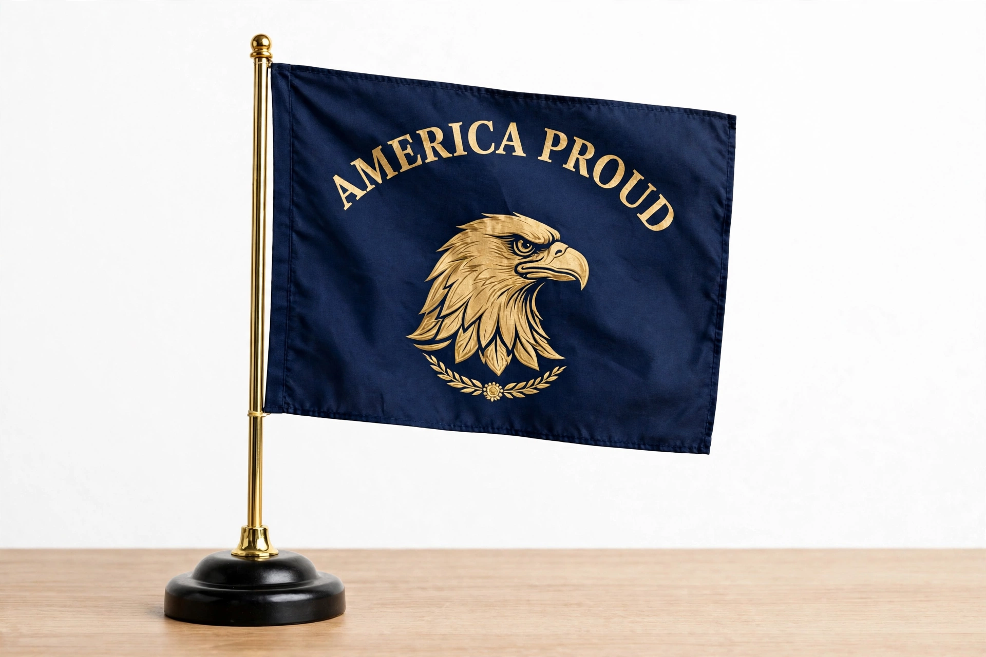 Small desk flag
